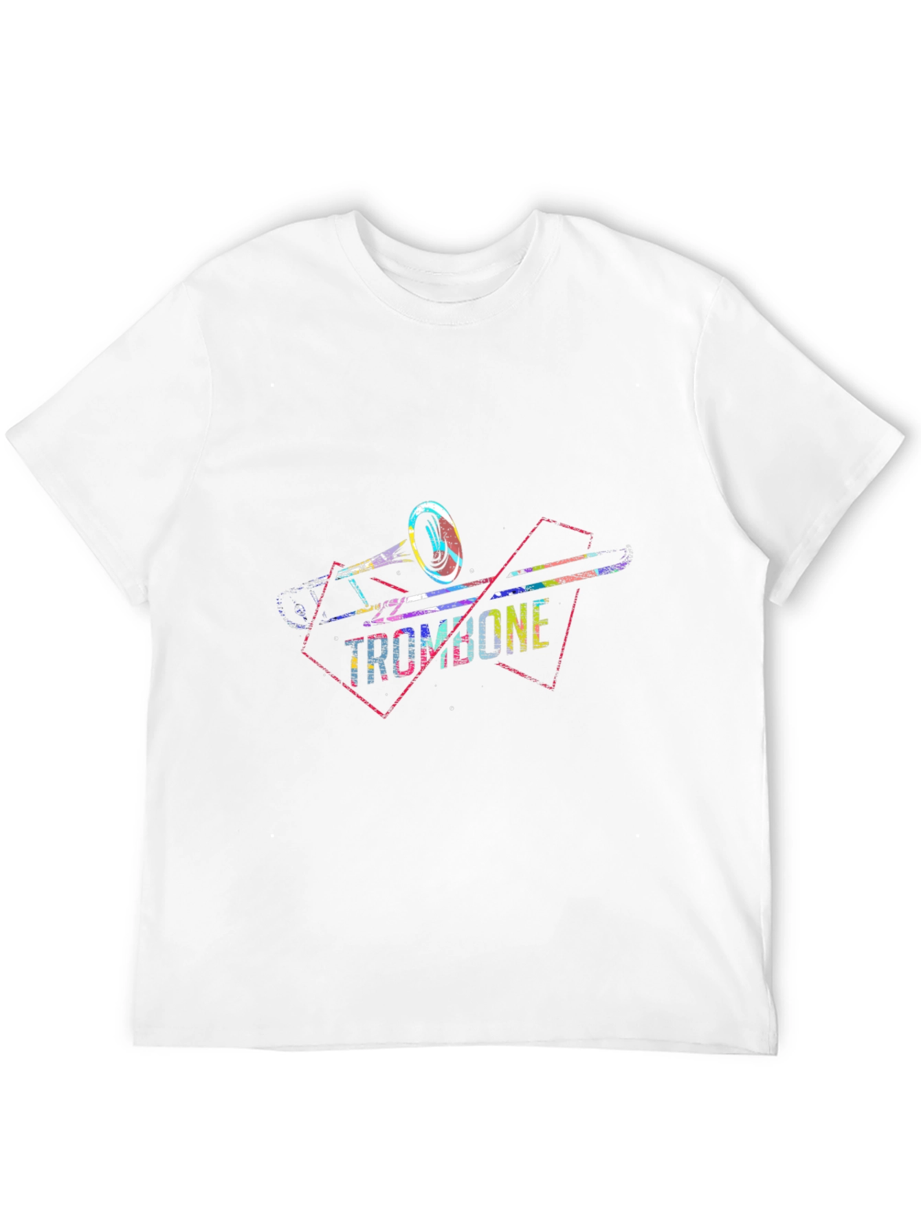 Trombone Graphic Tee - Music Lovers Shirt