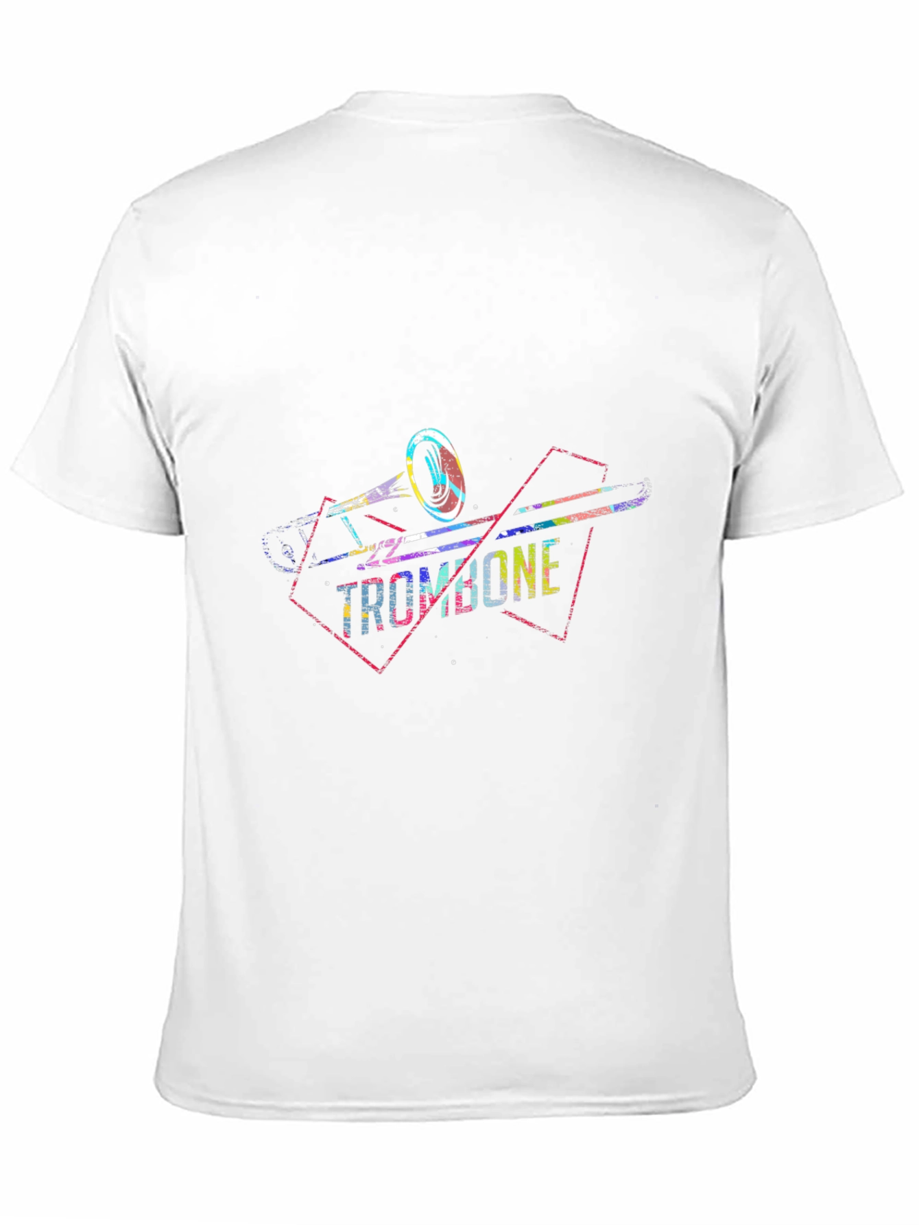 Trombone Graphic Tee - Music Lovers Shirt