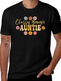 Classy Bougie Auntie Black T-Shirt