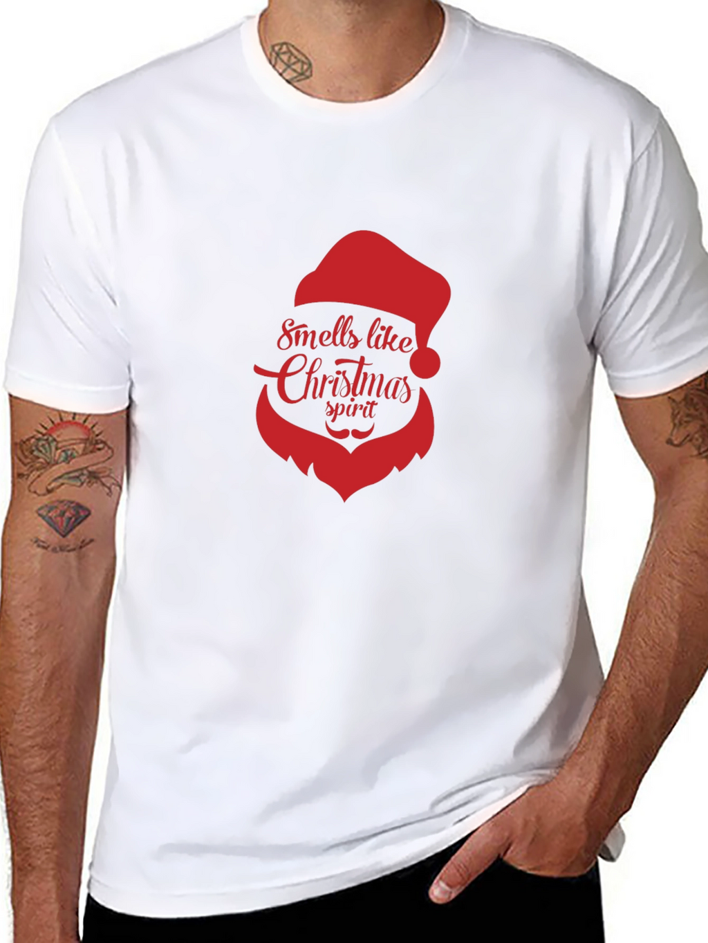 Smells Like Christmas Spirit Graphic Tee