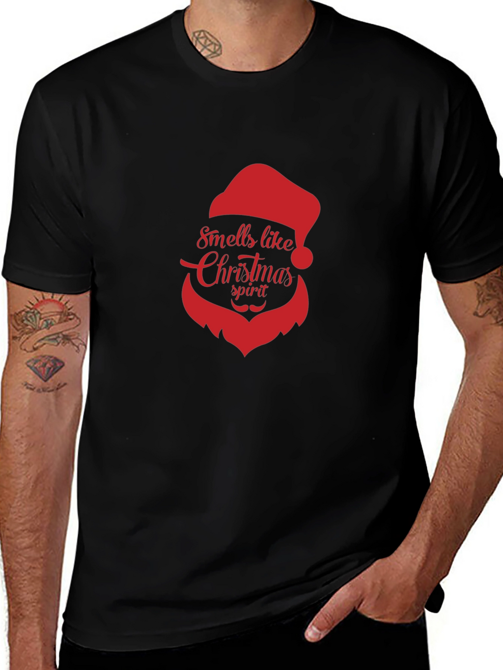 Smells Like Christmas Spirit Graphic Tee