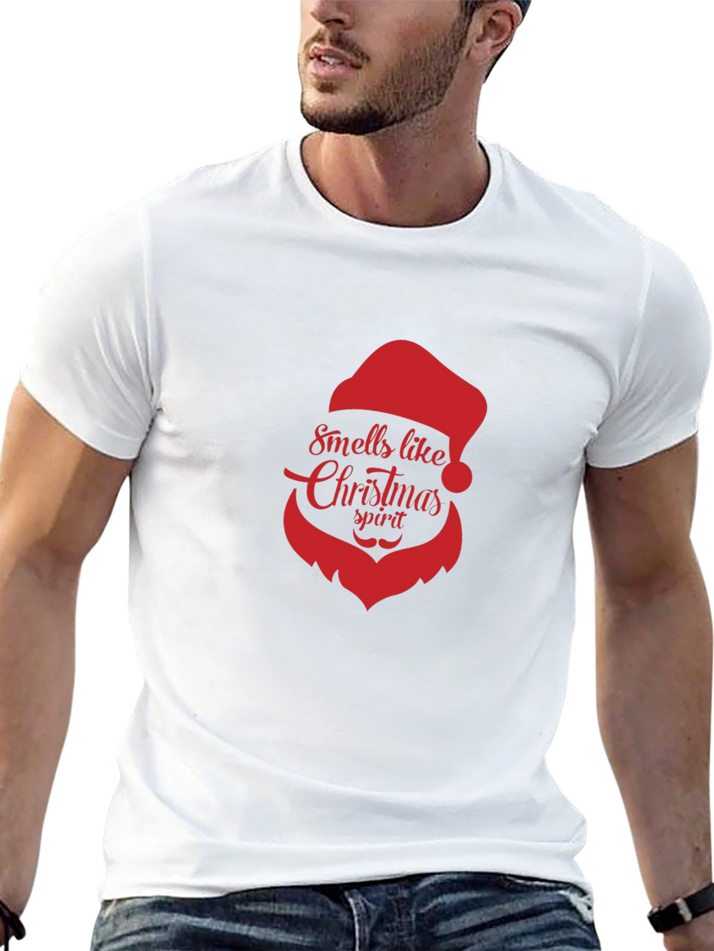 Smells Like Christmas Spirit Graphic Tee