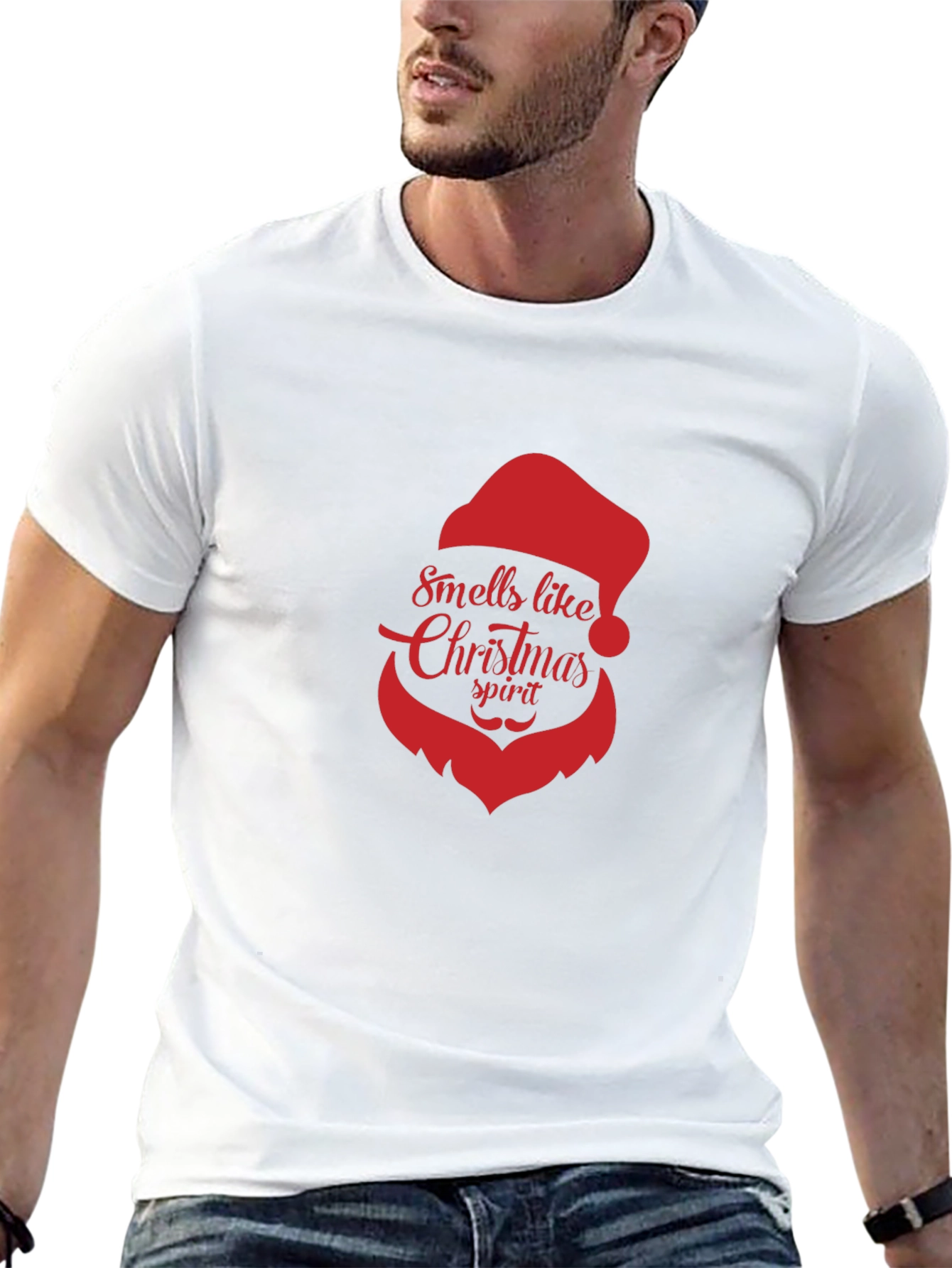 Smells Like Christmas Spirit Graphic Tee