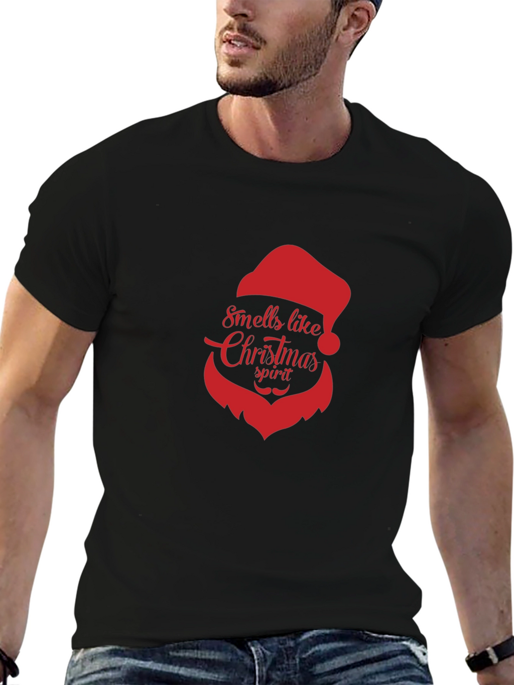 Smells Like Christmas Spirit Graphic Tee