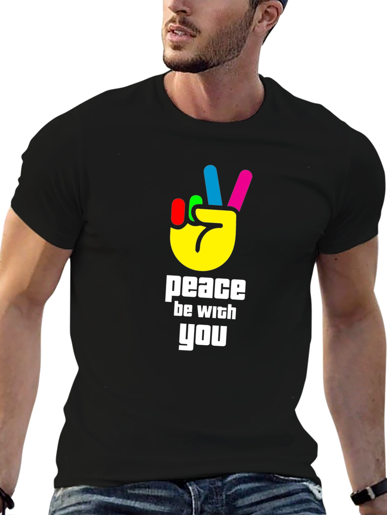Peace Be With You Graphic T-Shirt