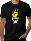 Peace Be With You Graphic T-Shirt