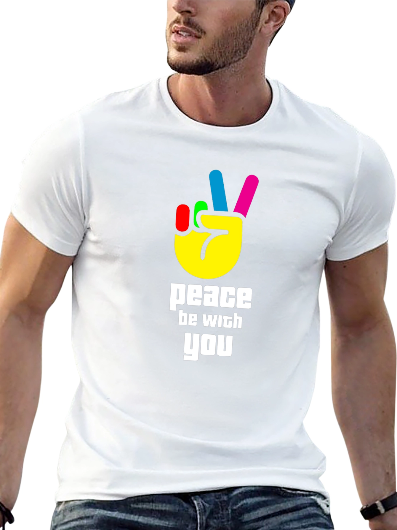 Peace Be With You Graphic T-Shirt
