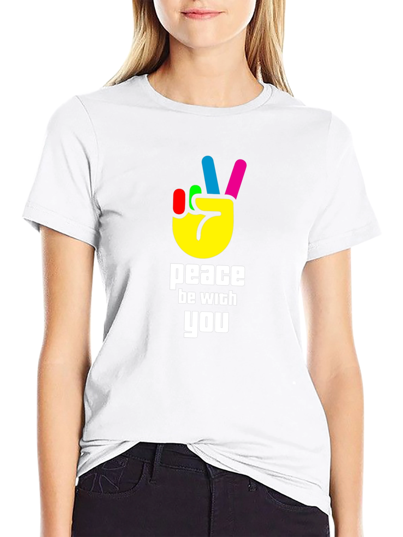 Peace Be With You Graphic T-Shirt