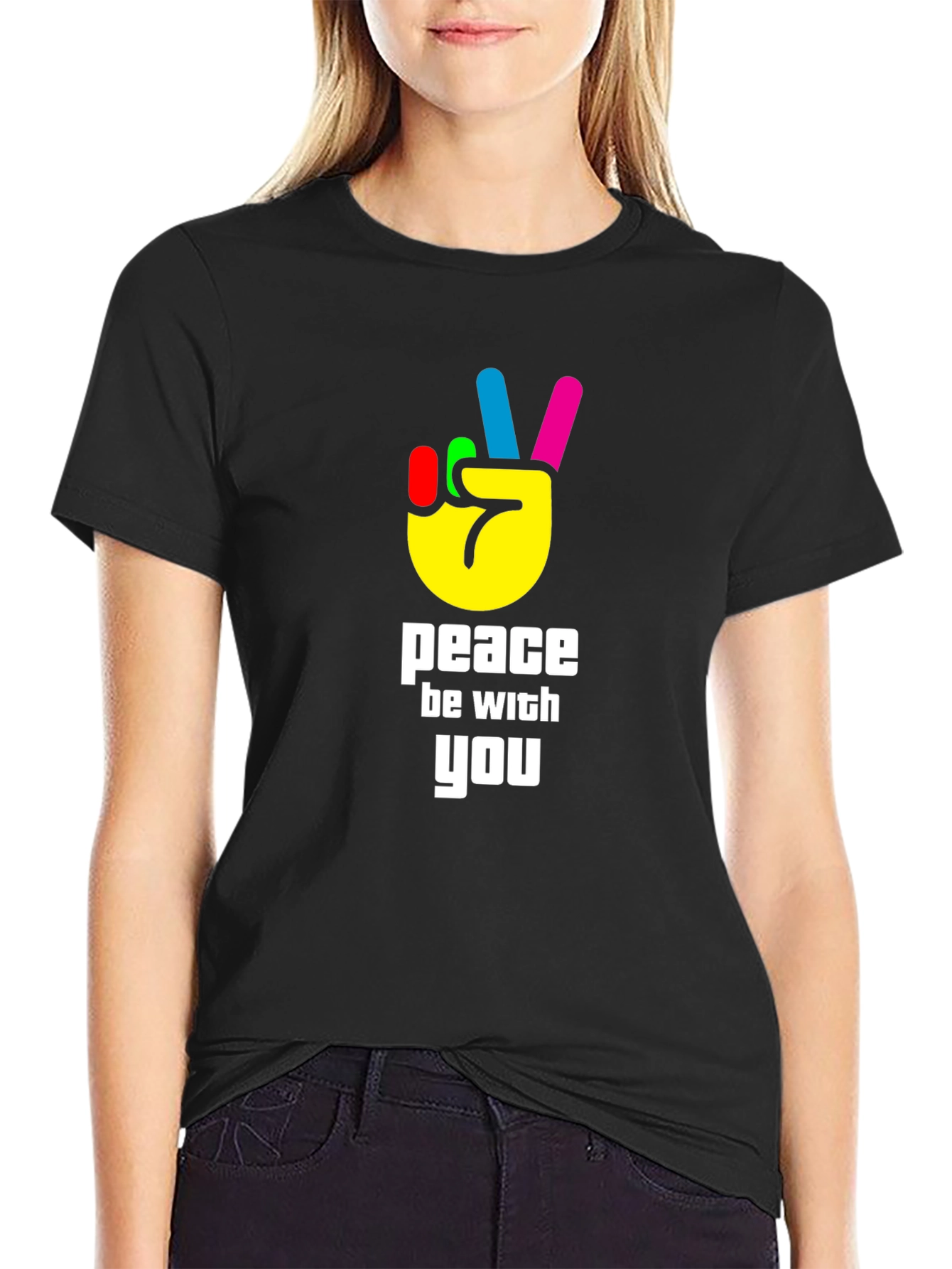 Peace Be With You Graphic T-Shirt