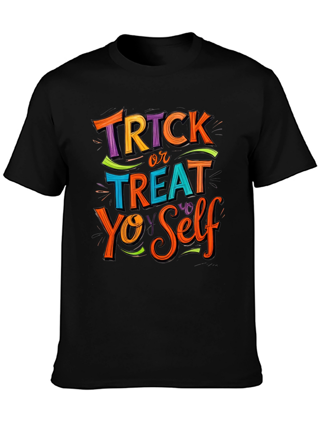 Trick or Treat Yo Self Halloween T-Shirt