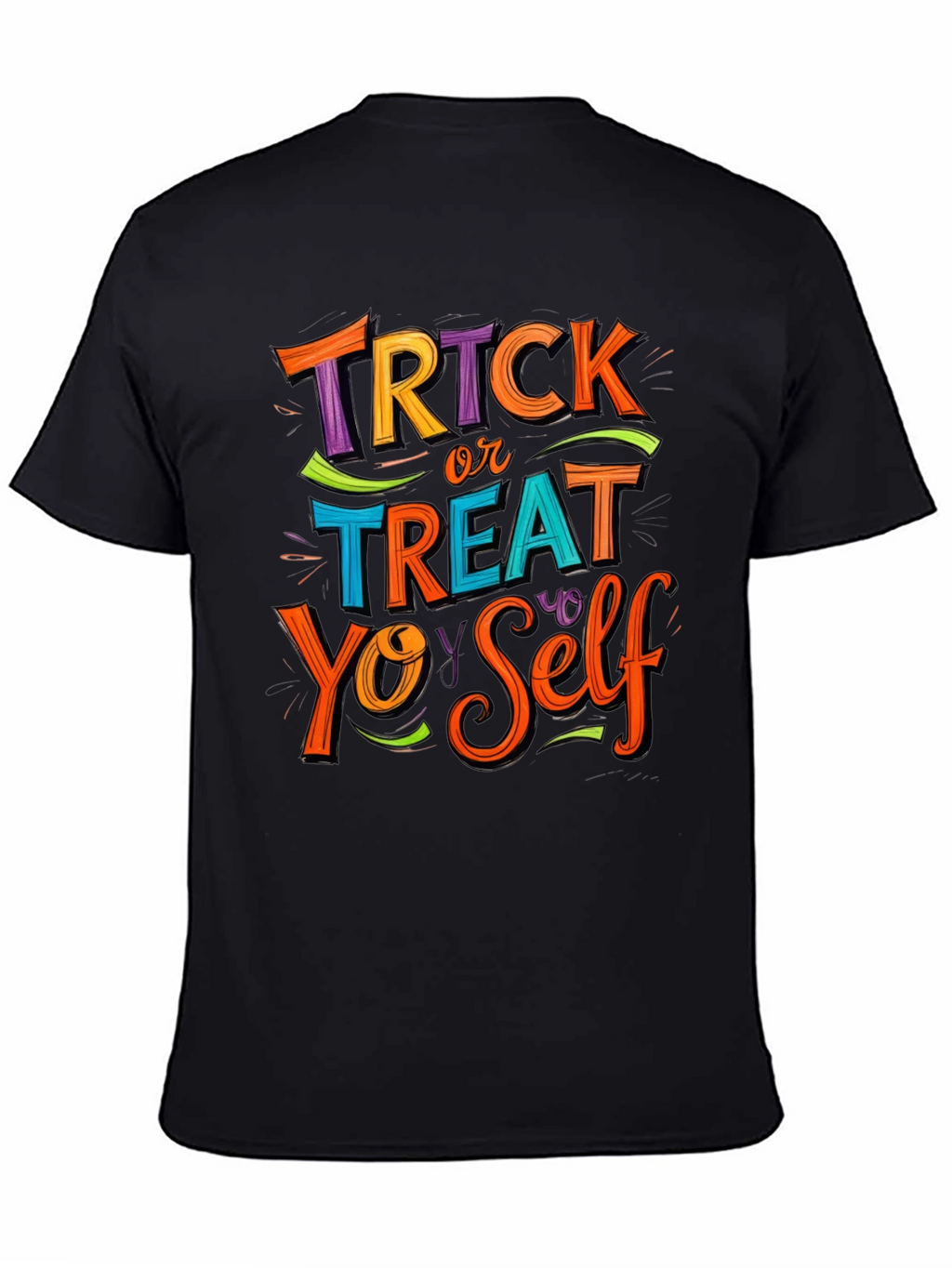 Trick or Treat Yo Self Halloween T-Shirt