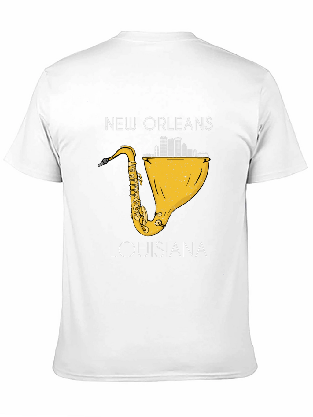 New Orleans Louisiana Saxophone T-Shirt