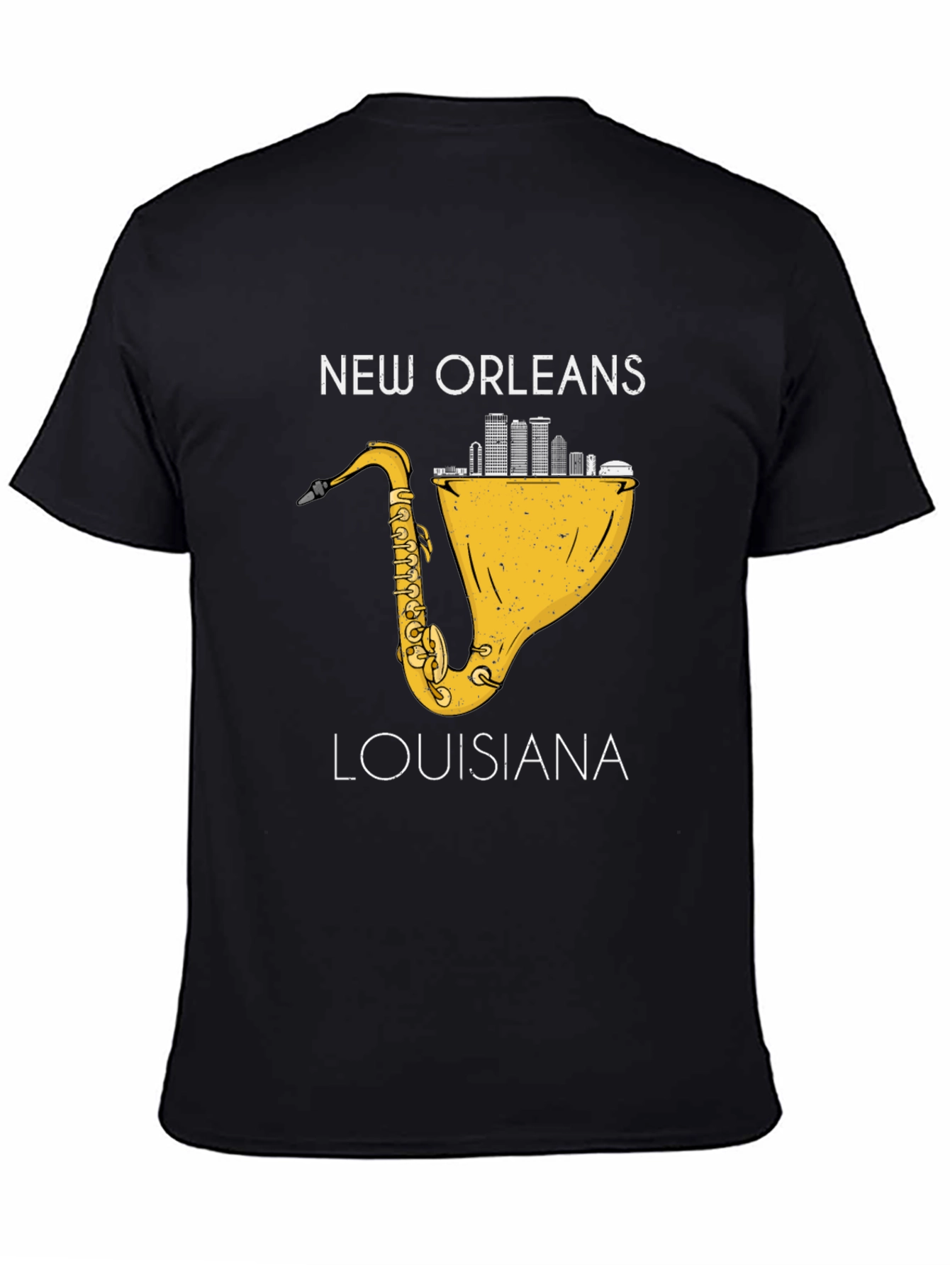 New Orleans Louisiana Saxophone T-Shirt