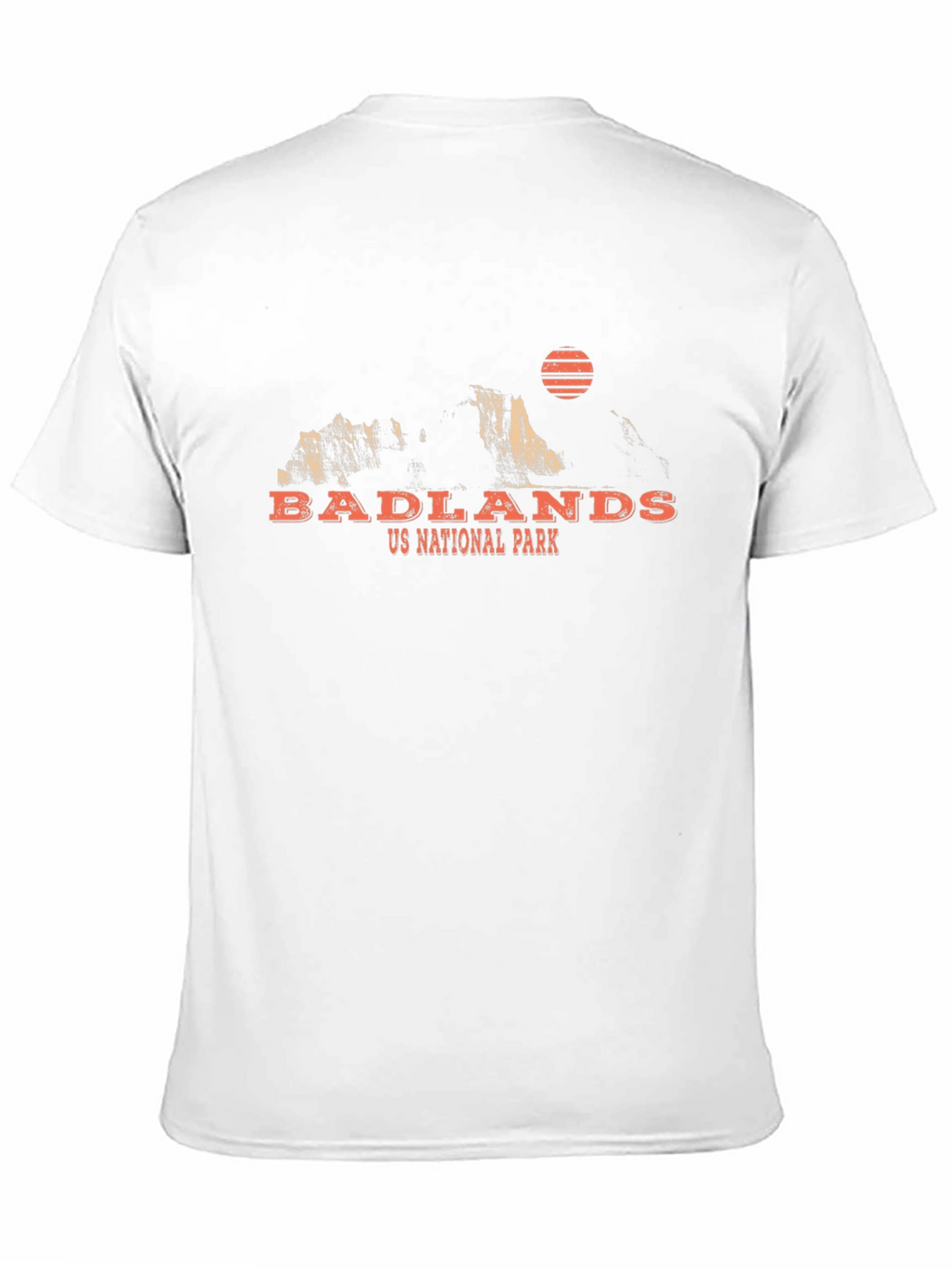 Badlands National Park T-Shirt - Retro Design