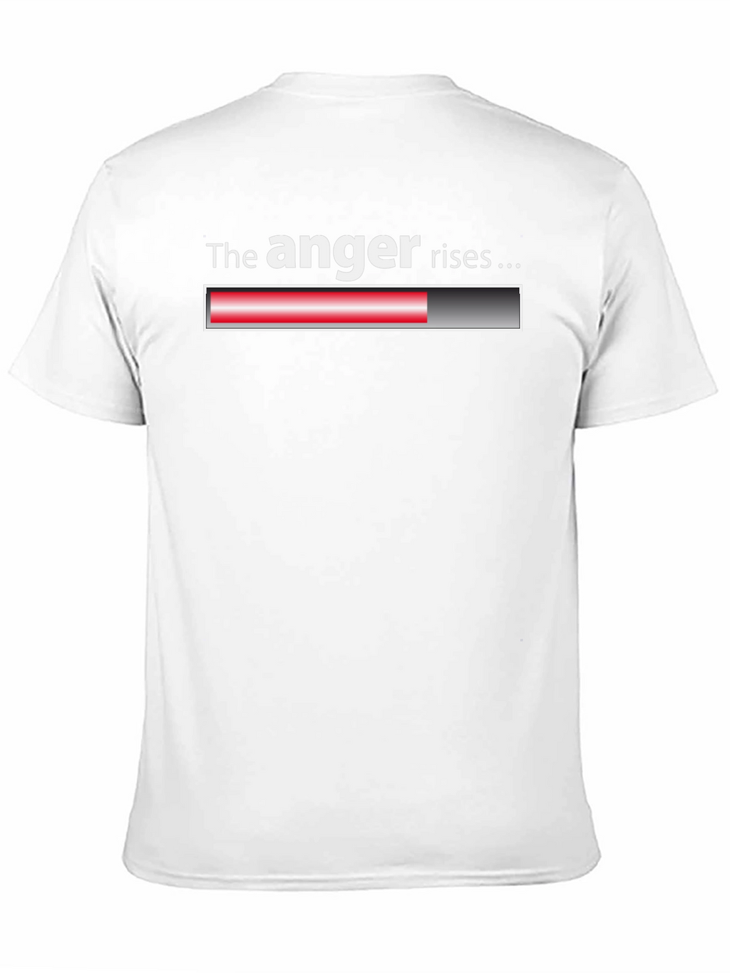The Anger Rises Black T-Shirt - Funny Graphic Tee