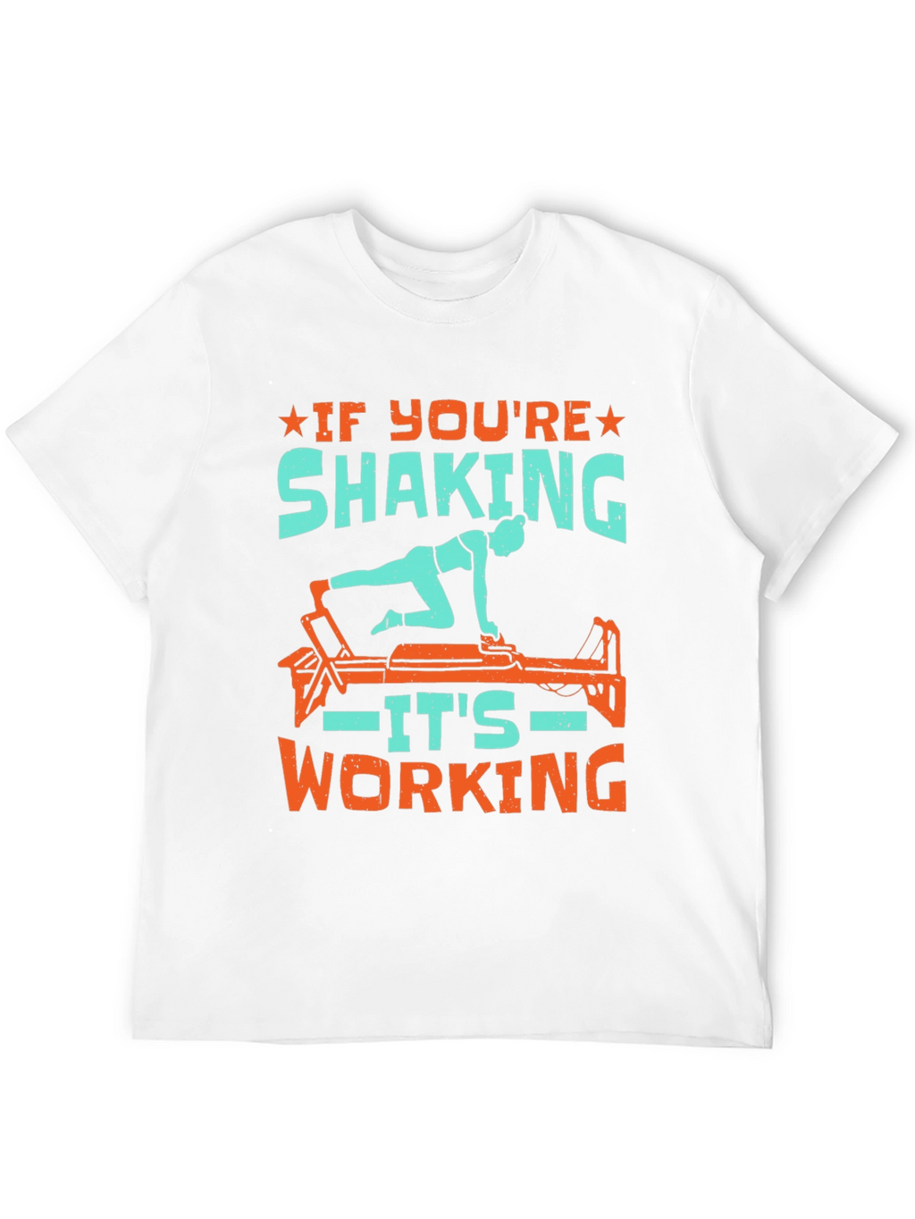 Pilates Shaking Workout T-Shirt