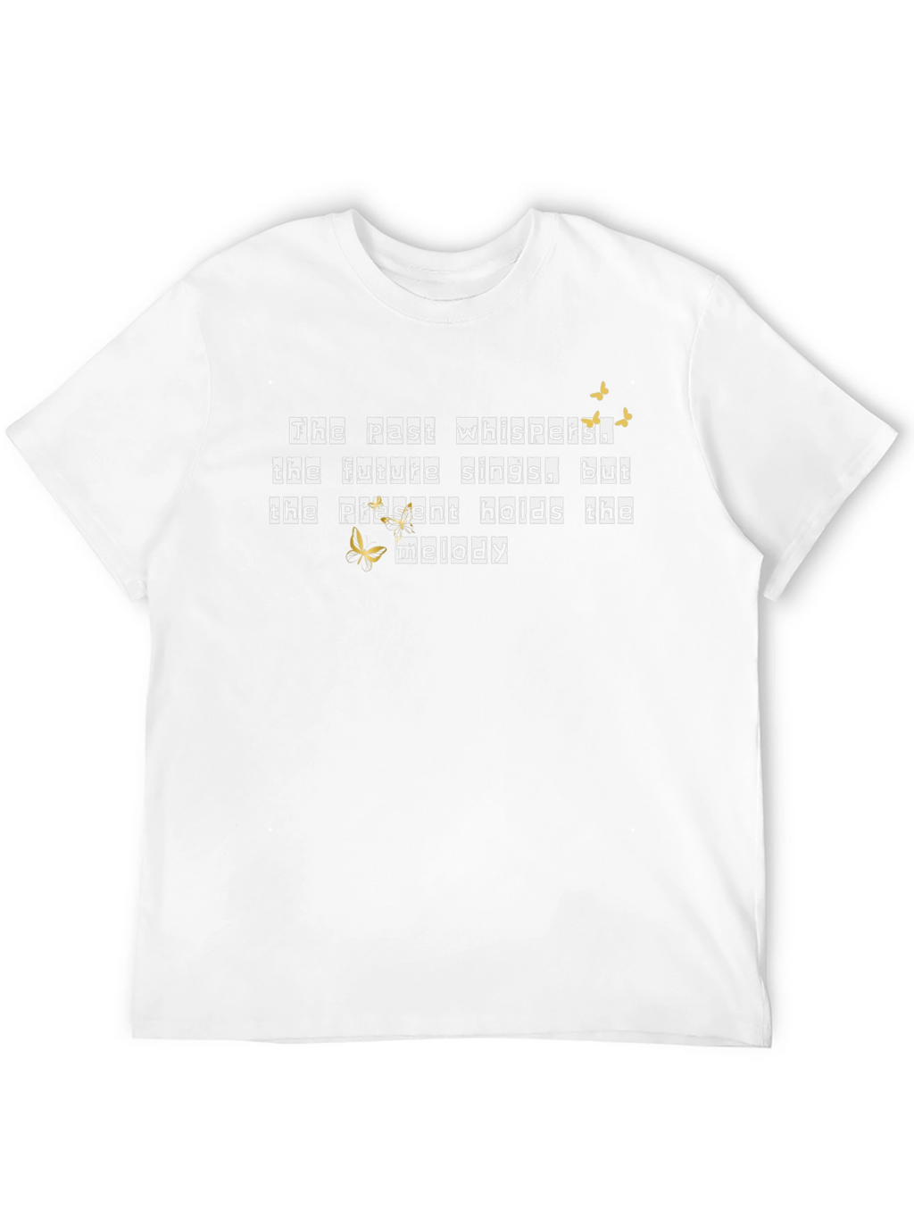 Melody Quote Black T-Shirt
