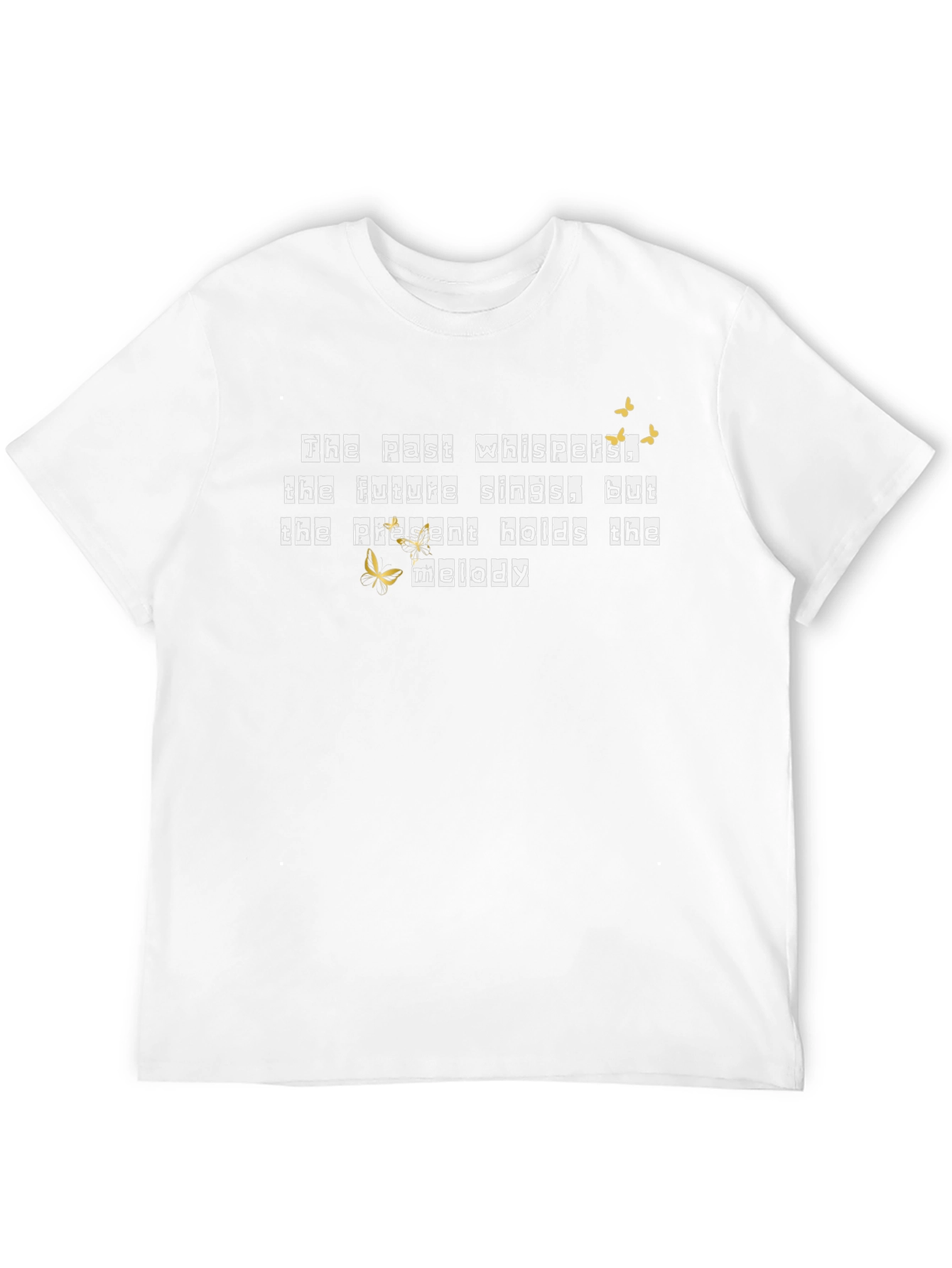 Melody Quote Black T-Shirt