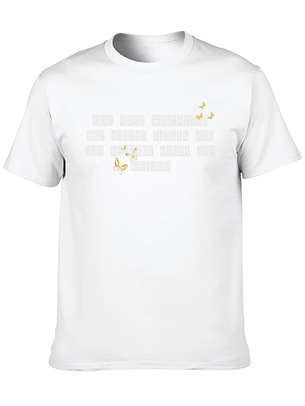 Melody Quote Black T-Shirt