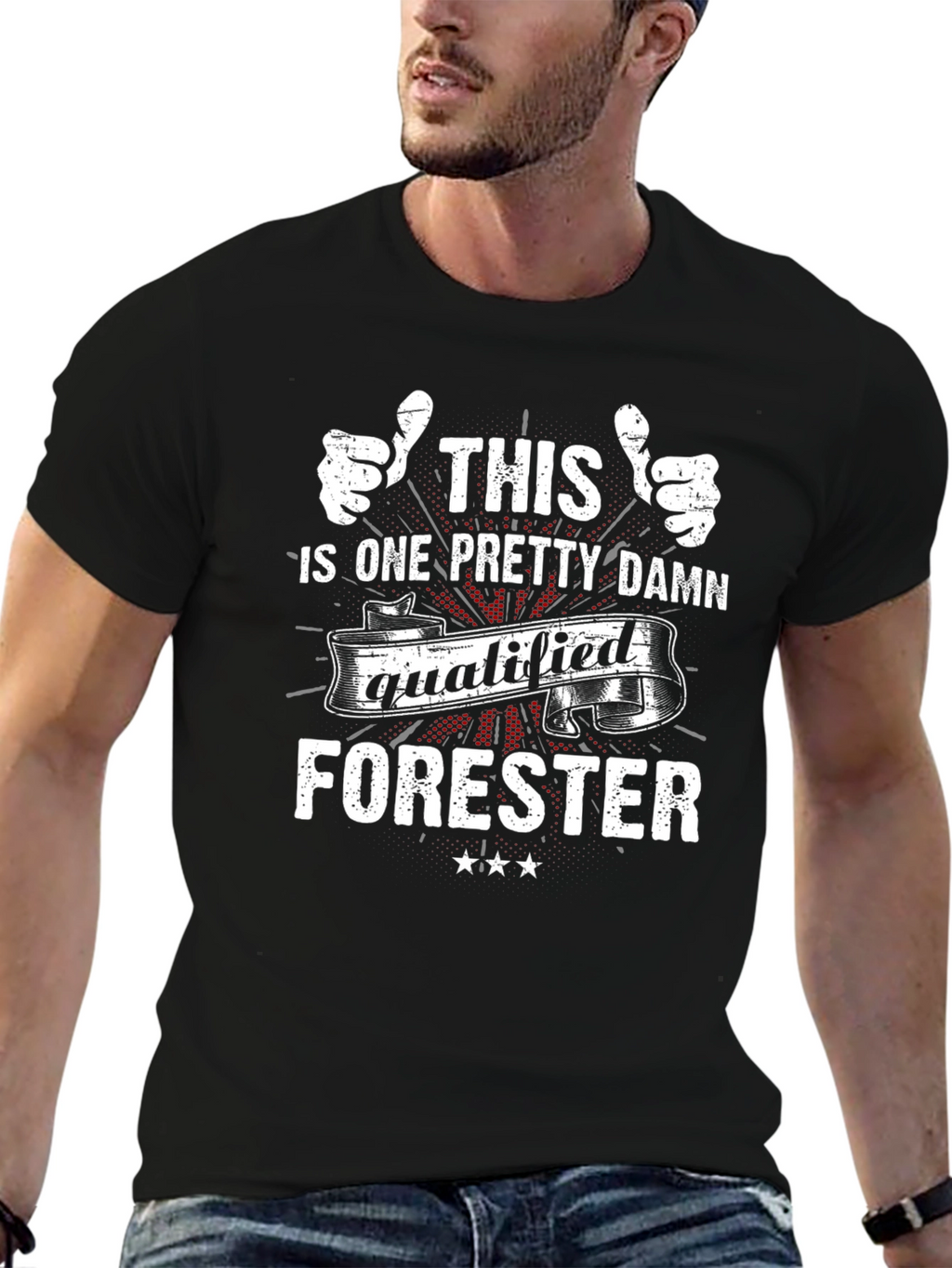 Qualified Forester Graphic T-Shirt