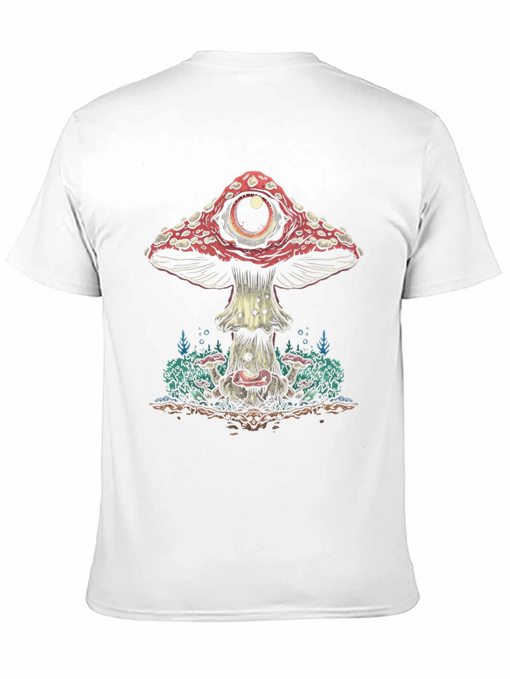 Mystic Mushroom Eye T-Shirt - Unique Graphic Tee