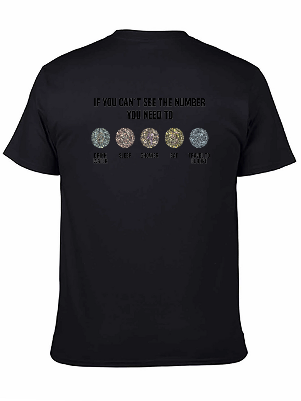 Colorblind Test Funny T-Shirt