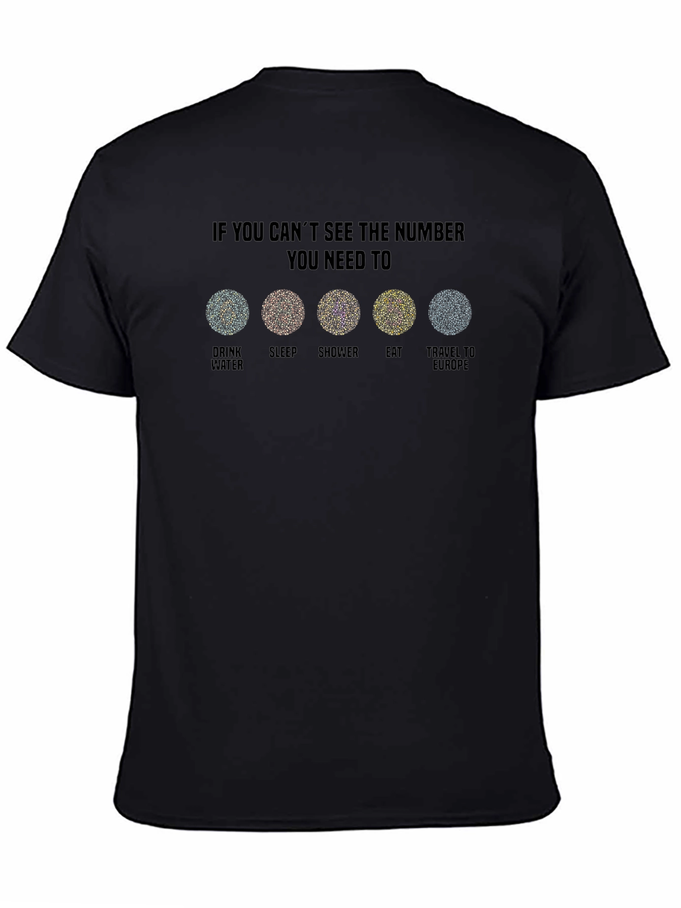 Colorblind Test Funny T-Shirt