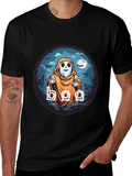 Boo Ghost Halloween T-Shirt - Spooky Season Style