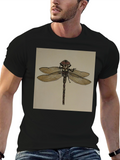 Dragonfly Graphic Tee - Unique Insect Design