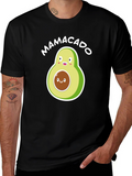 Mamacado Avocado Graphic Print T-Shirt
