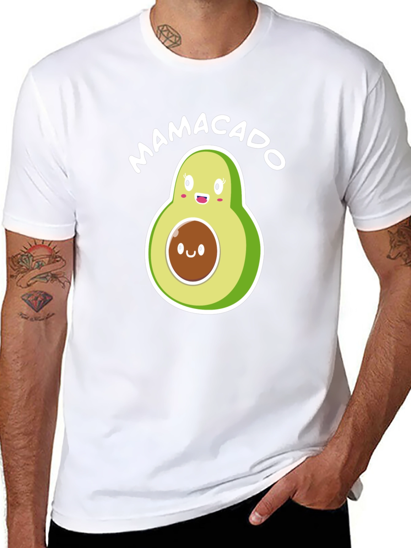 Mamacado Avocado Graphic Print T-Shirt
