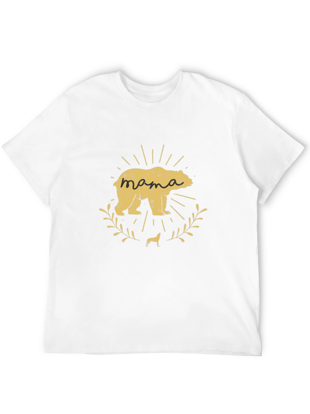 Mama Bear Graphic Tee - Cute Womens T-Shirt