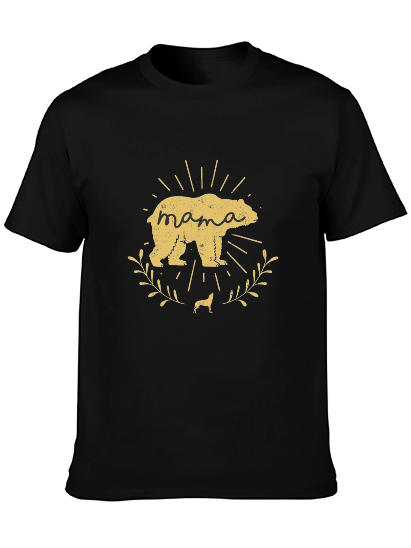 Mama Bear Graphic Tee - Cute Womens T-Shirt
