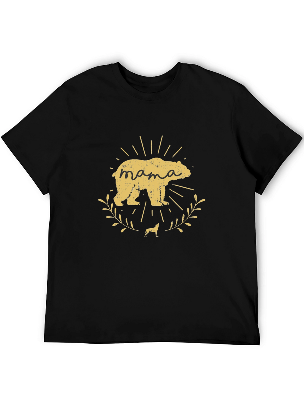 Mama Bear Graphic Tee - Cute Womens T-Shirt