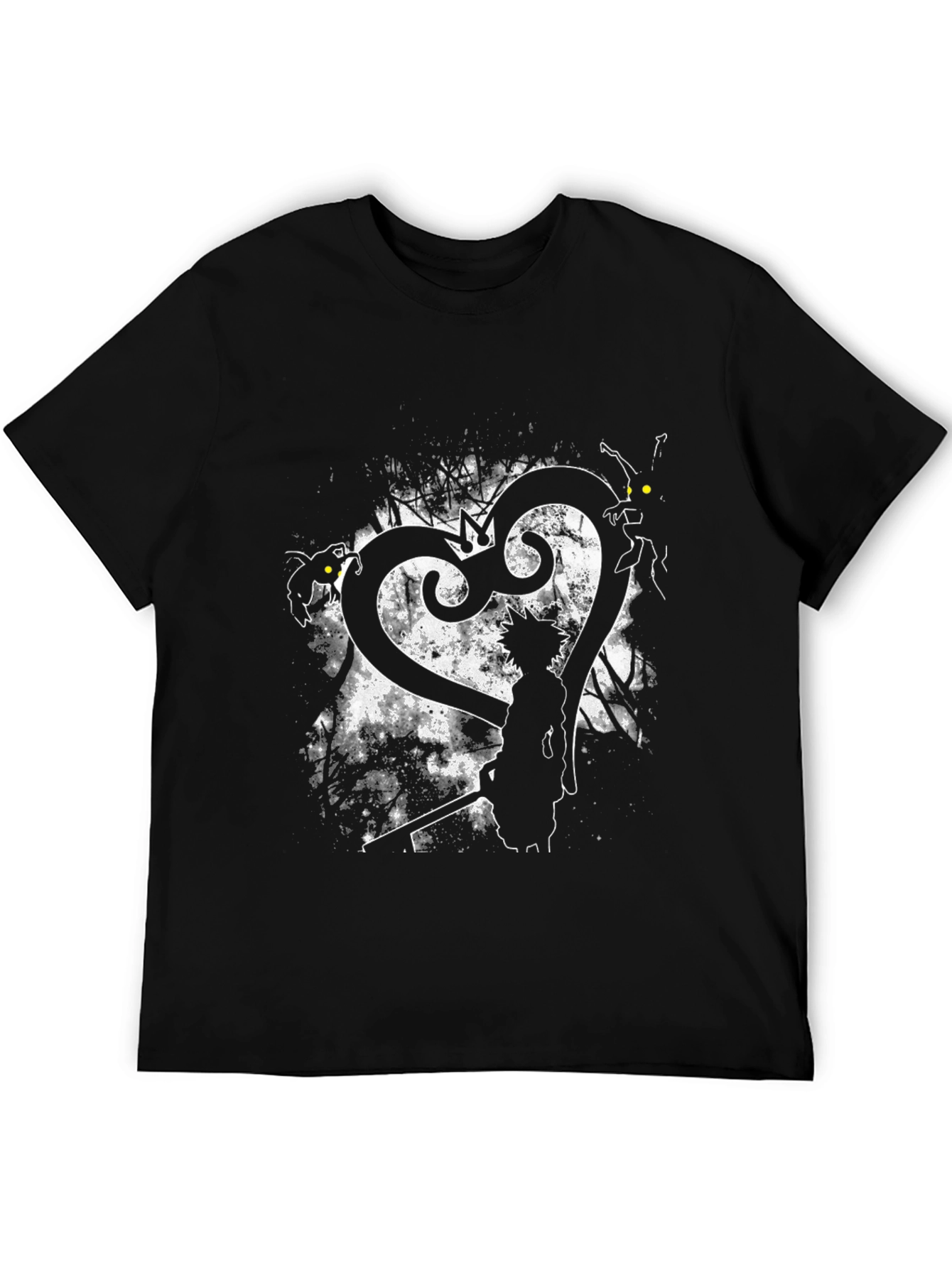 Kingdom Hearts Silhouette Graphic T-Shirt