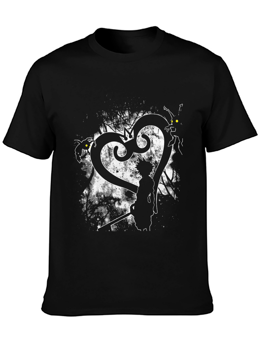 Kingdom Hearts Silhouette Graphic T-Shirt