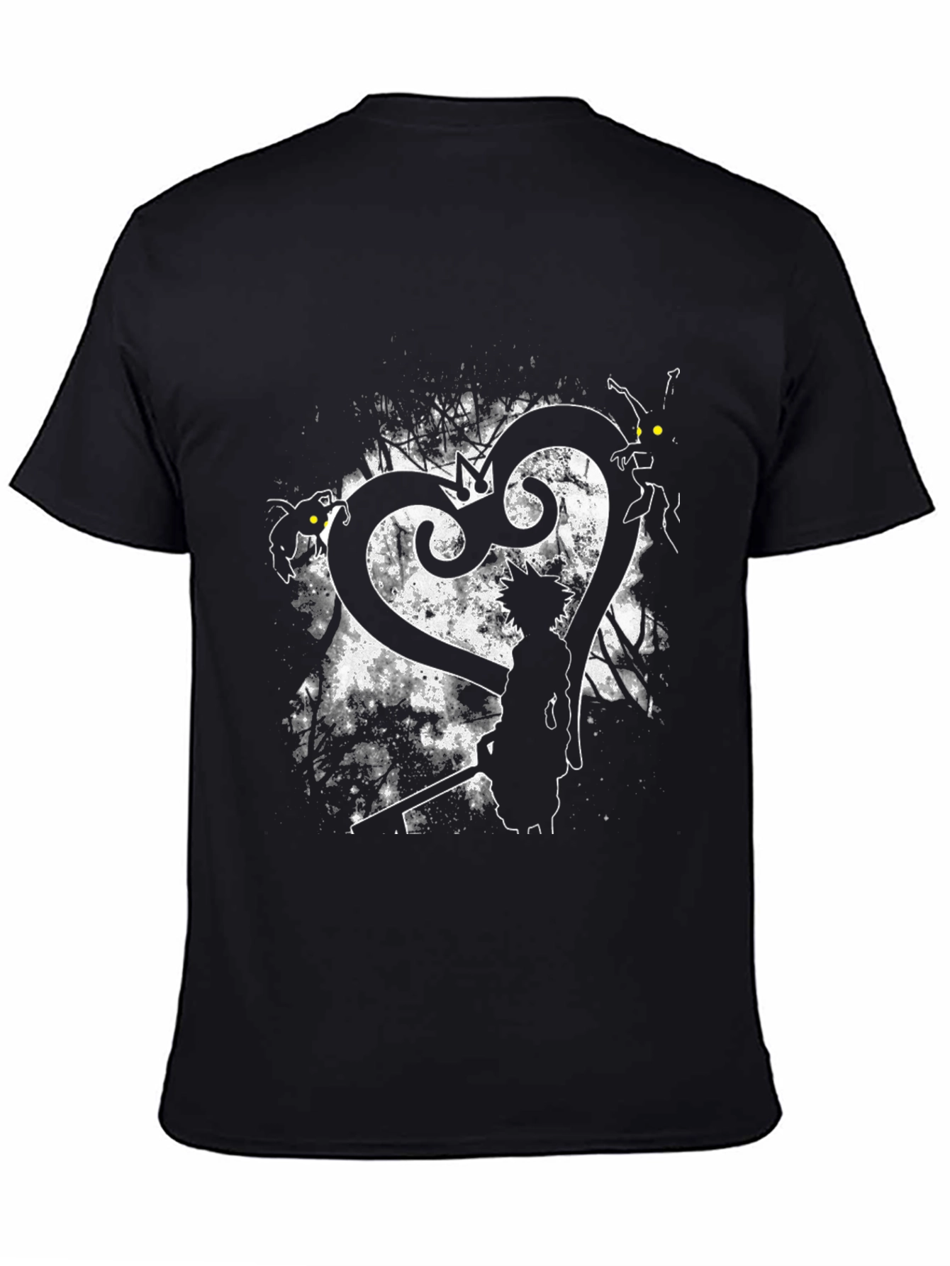 Kingdom Hearts Silhouette Graphic T-Shirt