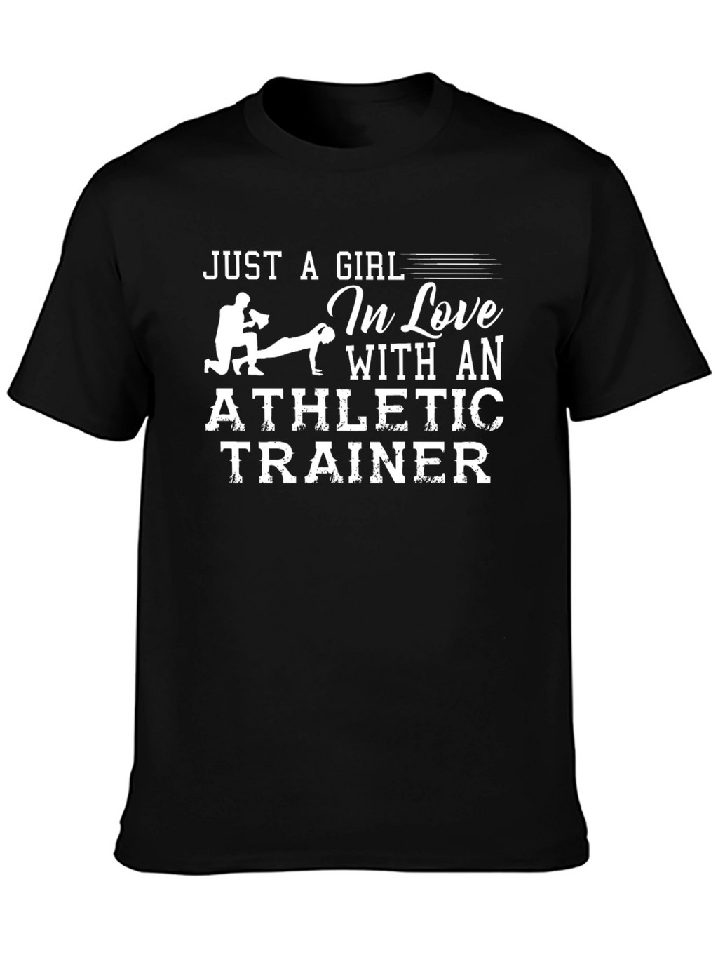 Athletic Trainer Graphic Tee - Just a Girl
