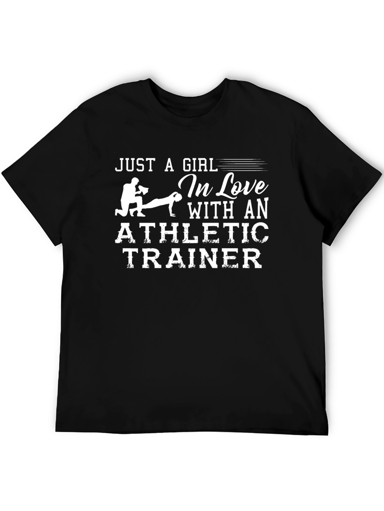 Athletic Trainer Graphic Tee - Just a Girl