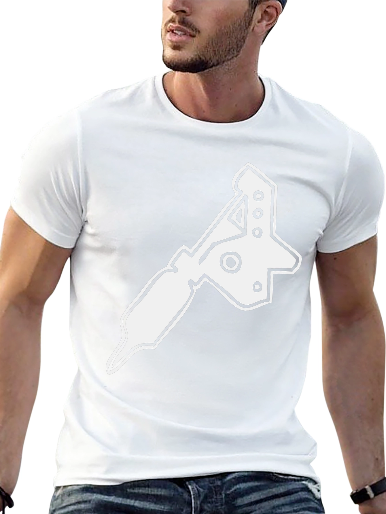 Tattoo Machine Graphic T-Shirt - Black Cotton Tee