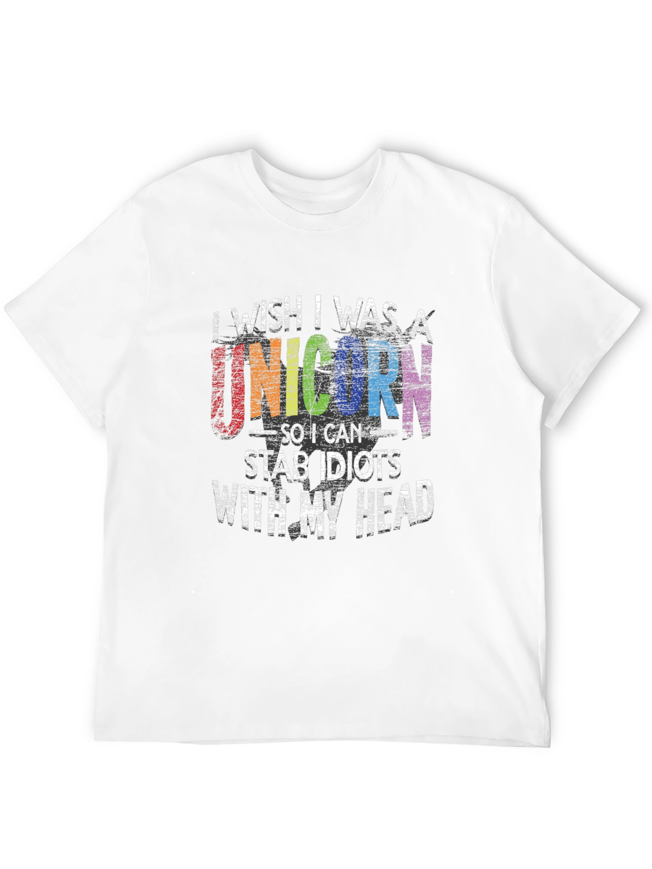 Unicorn Stab Idiots T-Shirt