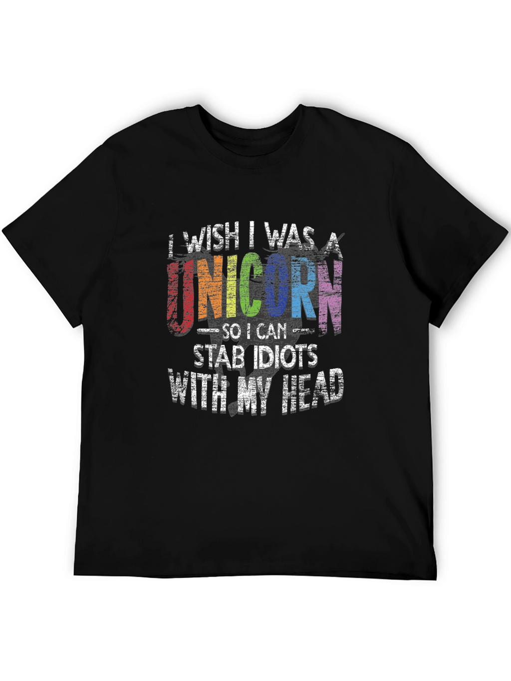 Unicorn Stab Idiots T-Shirt