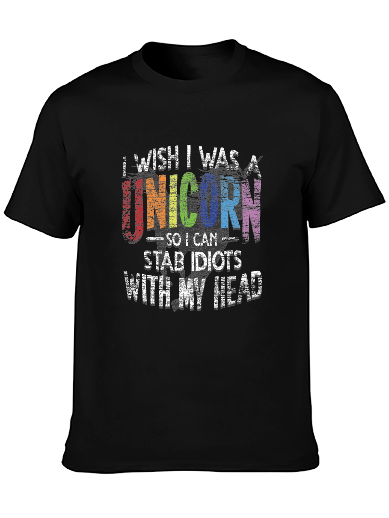 Unicorn Stab Idiots T-Shirt