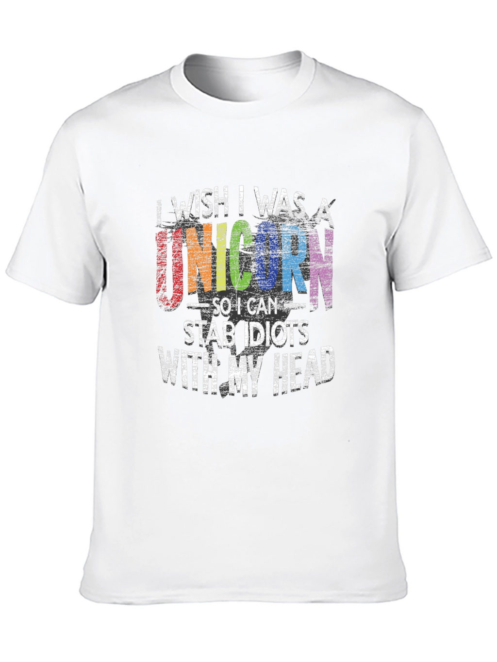 Unicorn Stab Idiots T-Shirt