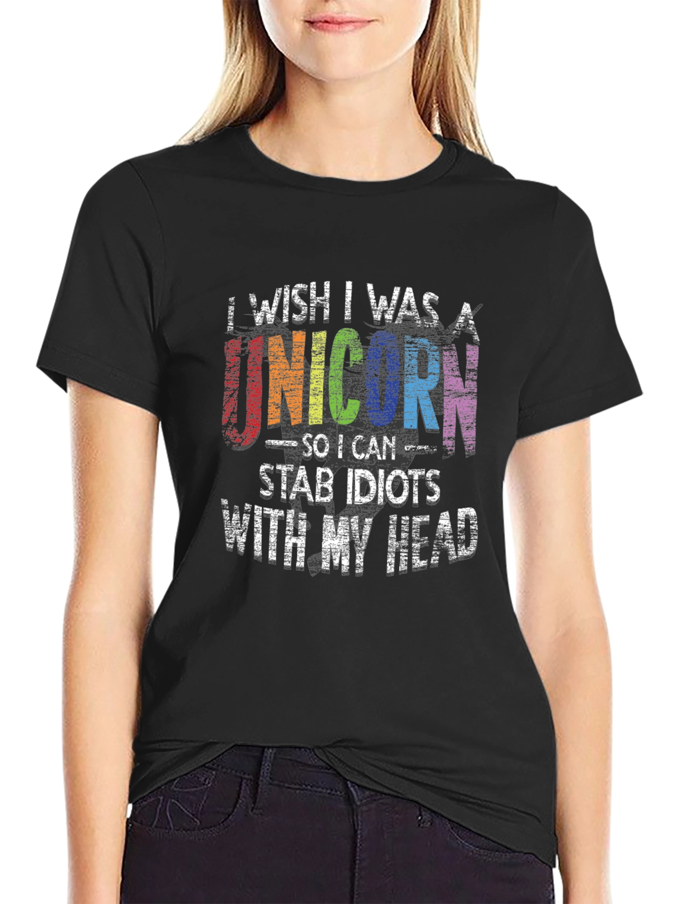 Unicorn Stab Idiots T-Shirt