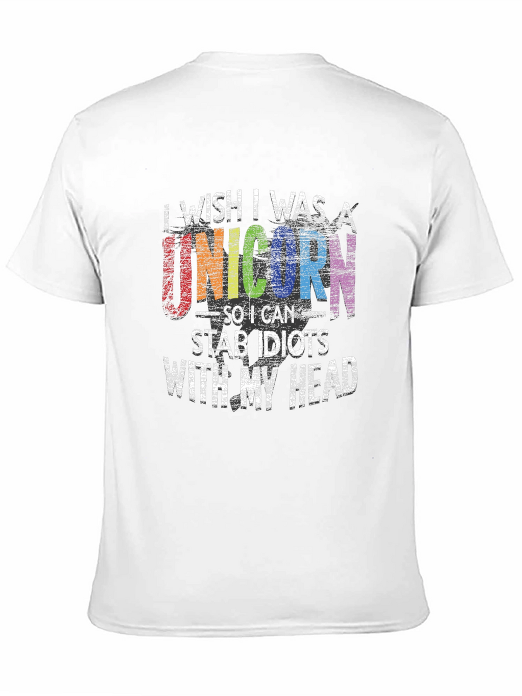 Unicorn Stab Idiots T-Shirt