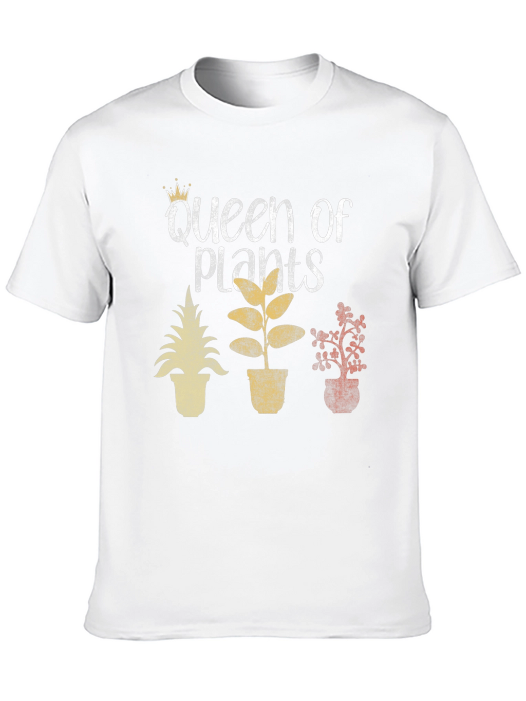 Queen of Plants Graphic Tee - Black Cotton Shirt
