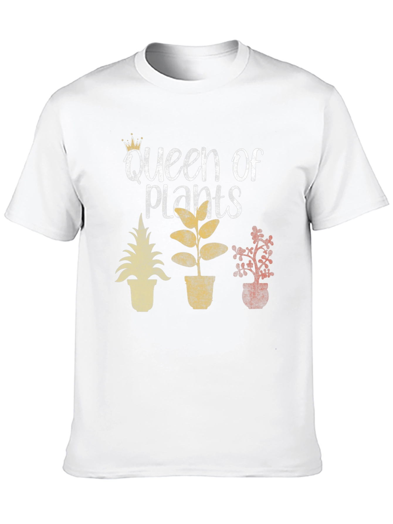 Queen of Plants Graphic Tee - Black Cotton Shirt