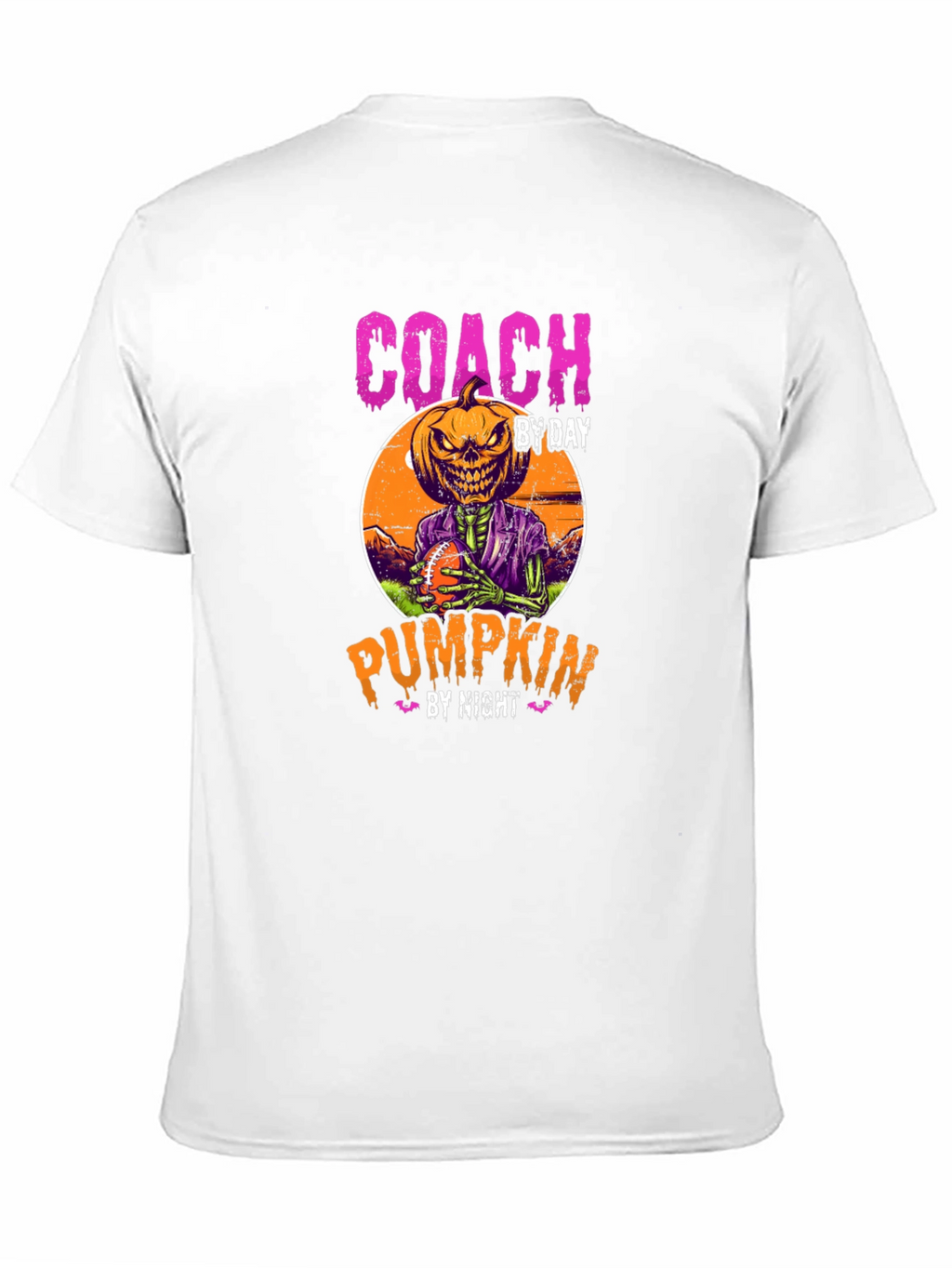 Coach By Day Pumpkin By Night Halloween T-Shirt