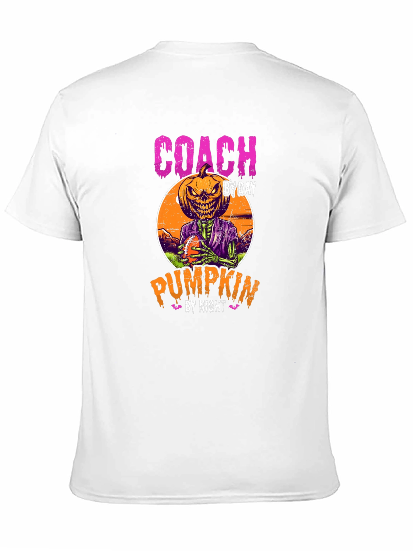 Coach By Day Pumpkin By Night Halloween T-Shirt